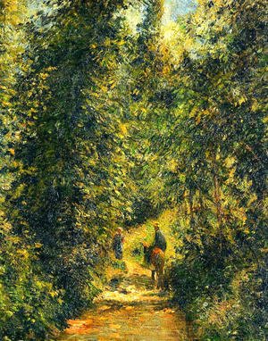 Camille Pissarro - Path under the Trees, Summer
