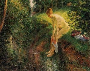 Bather In The Woods